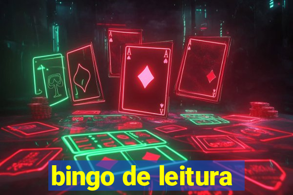 bingo de leitura